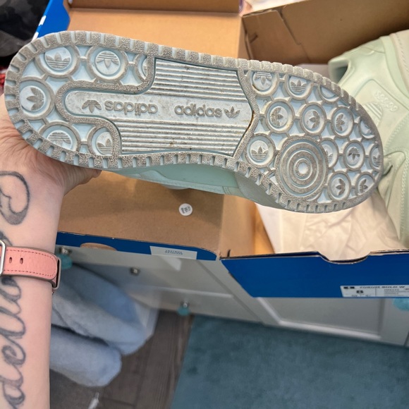 Adidas Forum Bold Low Mint Green Sayin sz 8 - Picture 5 of 6